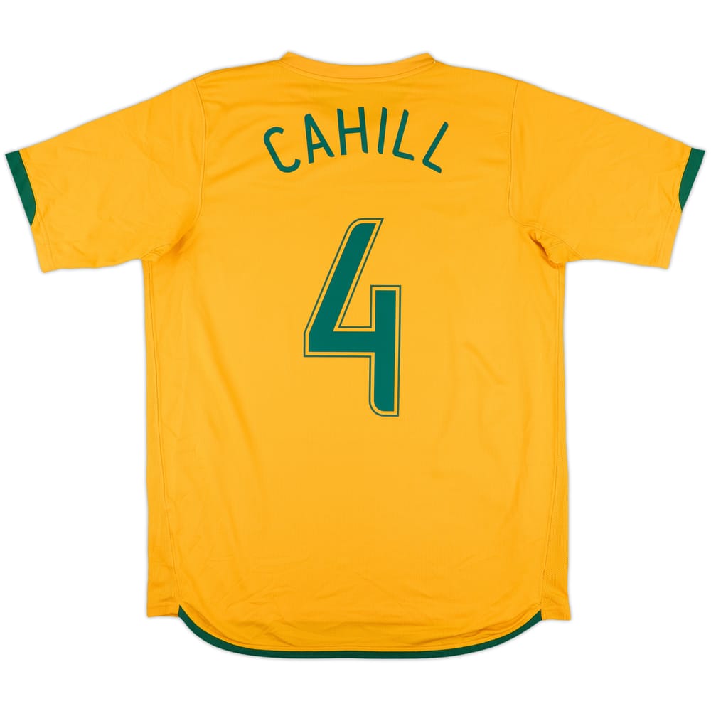 2006-08 Australia Home Shirt Cahill #4 - 8/10 - (L)