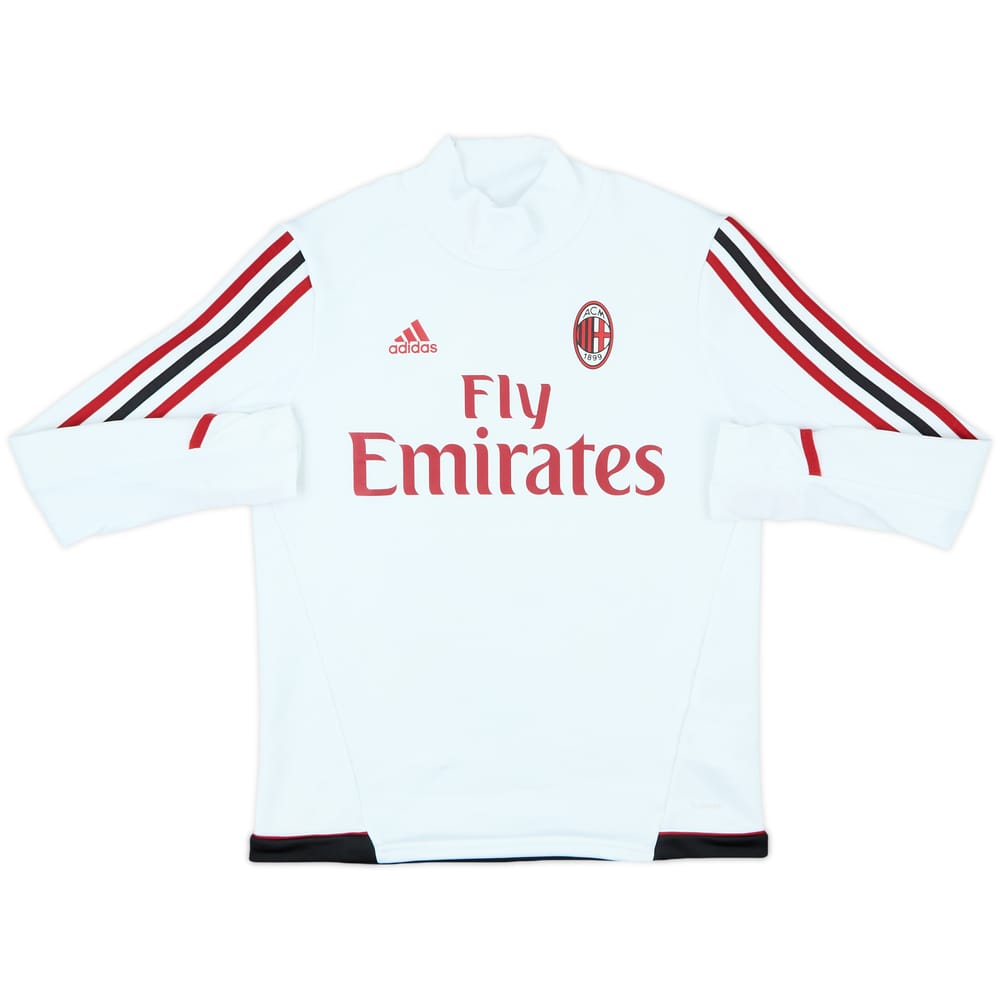 2017-18 AC Milan adidas Drill Top - 8/10 - (L.Boys)