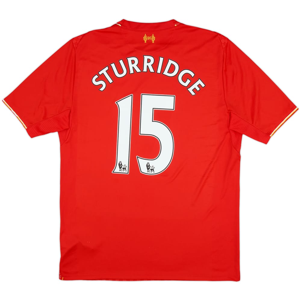 2015-16 Liverpool Home Shirt Sturridge #15 - 6/10 - (M)