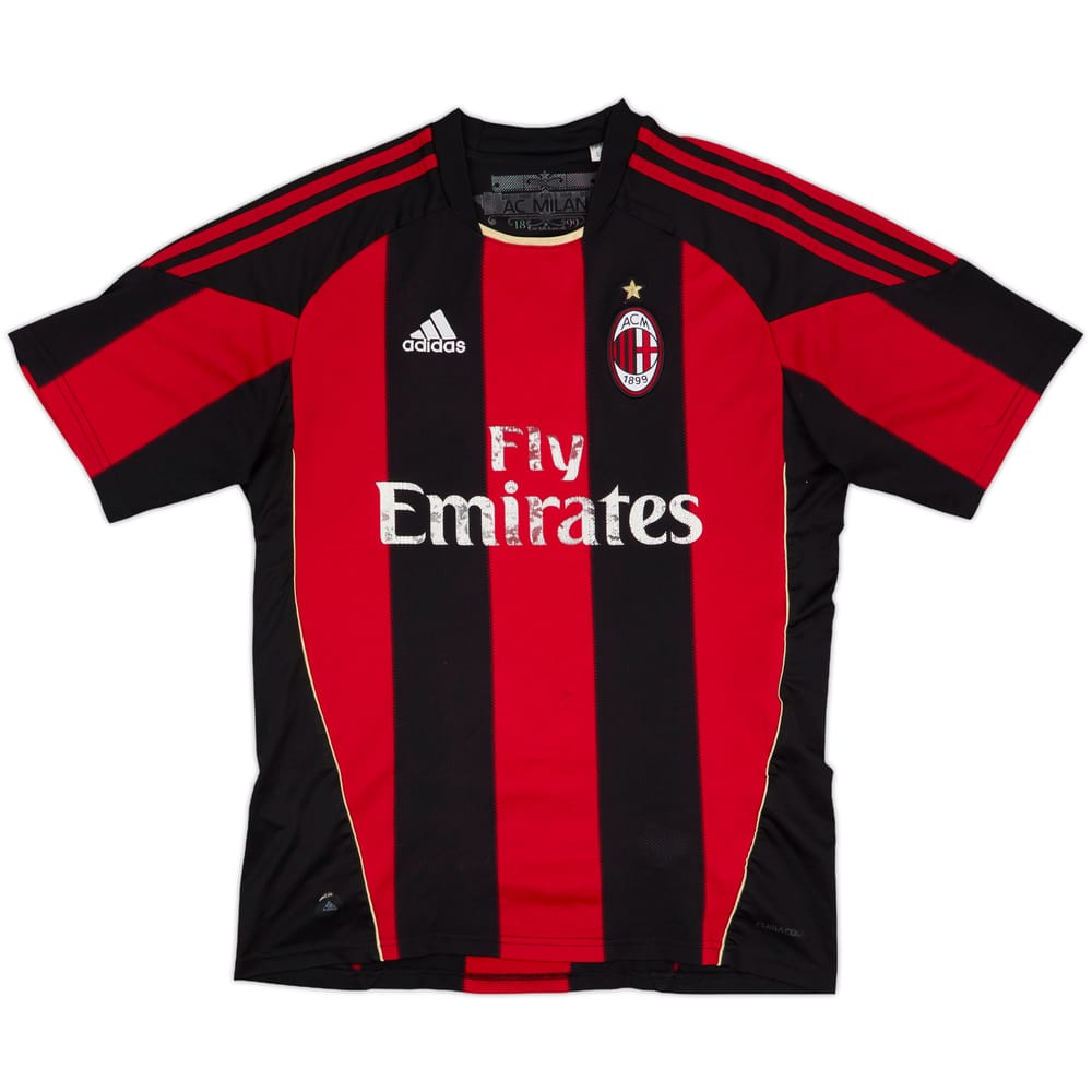 2010-11 AC Milan Home Shirt - 4/10 - (M)