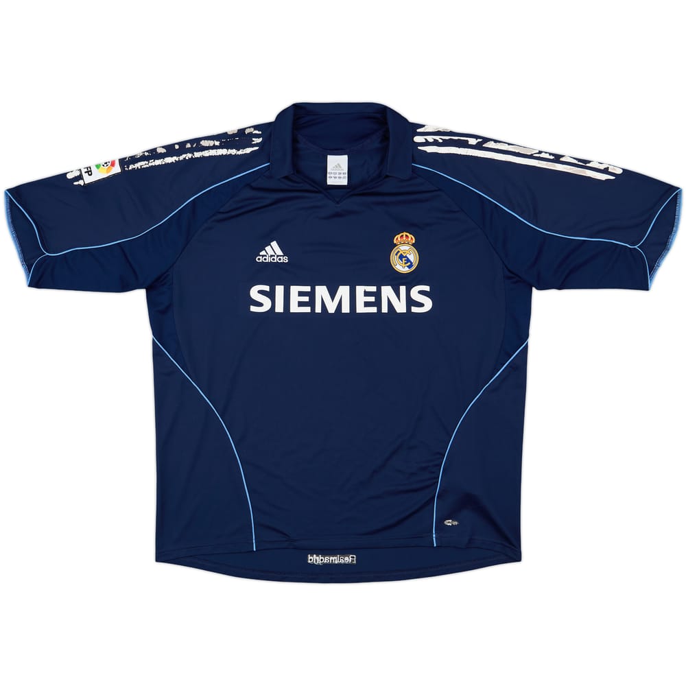 2005-06 Real Madrid Away Shirt - 4/10 - (XL)
