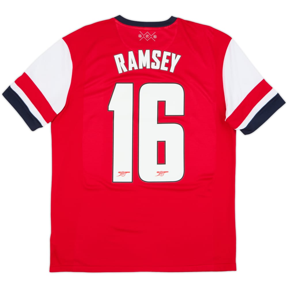 2012-14 Arsenal Home Shirt Ramsey #16