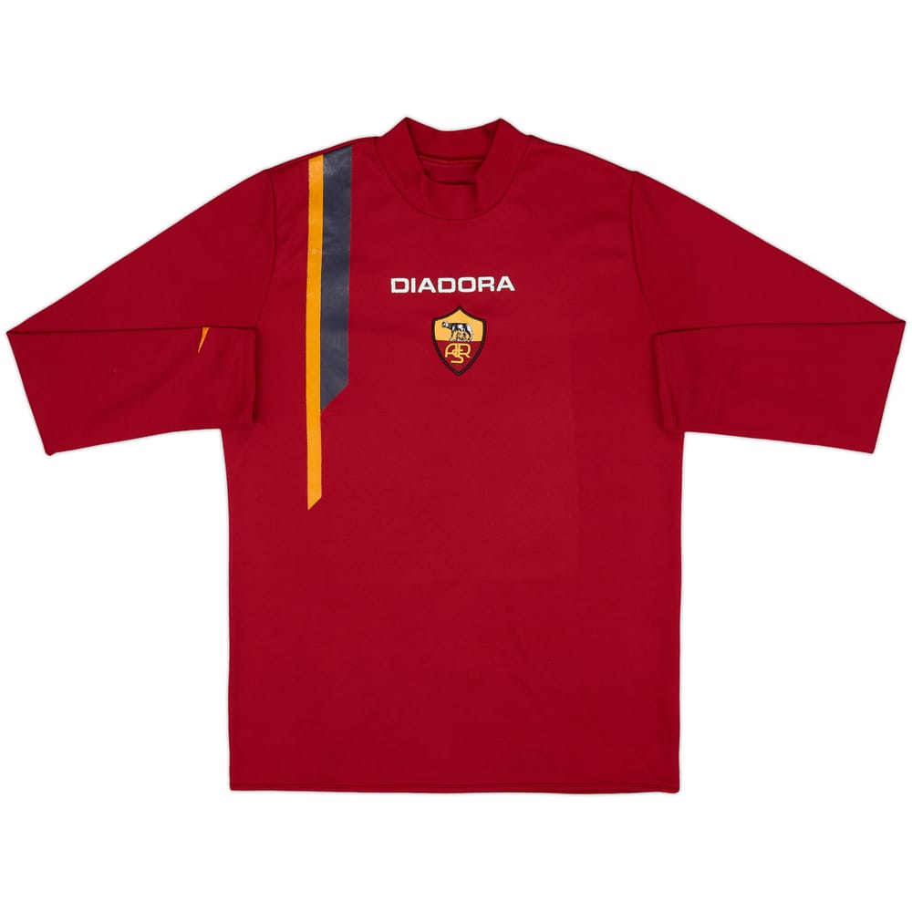 2005-06 Roma Diadora Training L/S Shirt - 5/10 - (M)