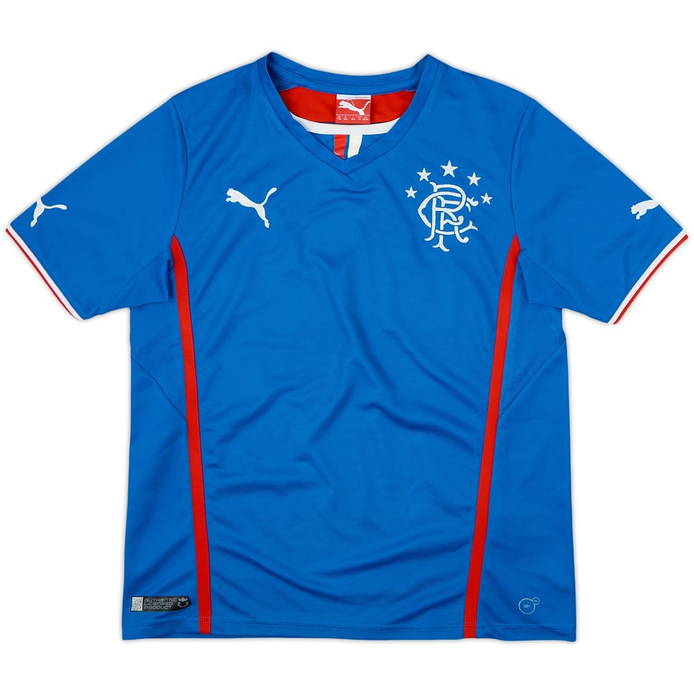 2013-14 Rangers Home Shirt - 8/10 - (XL.Boys)