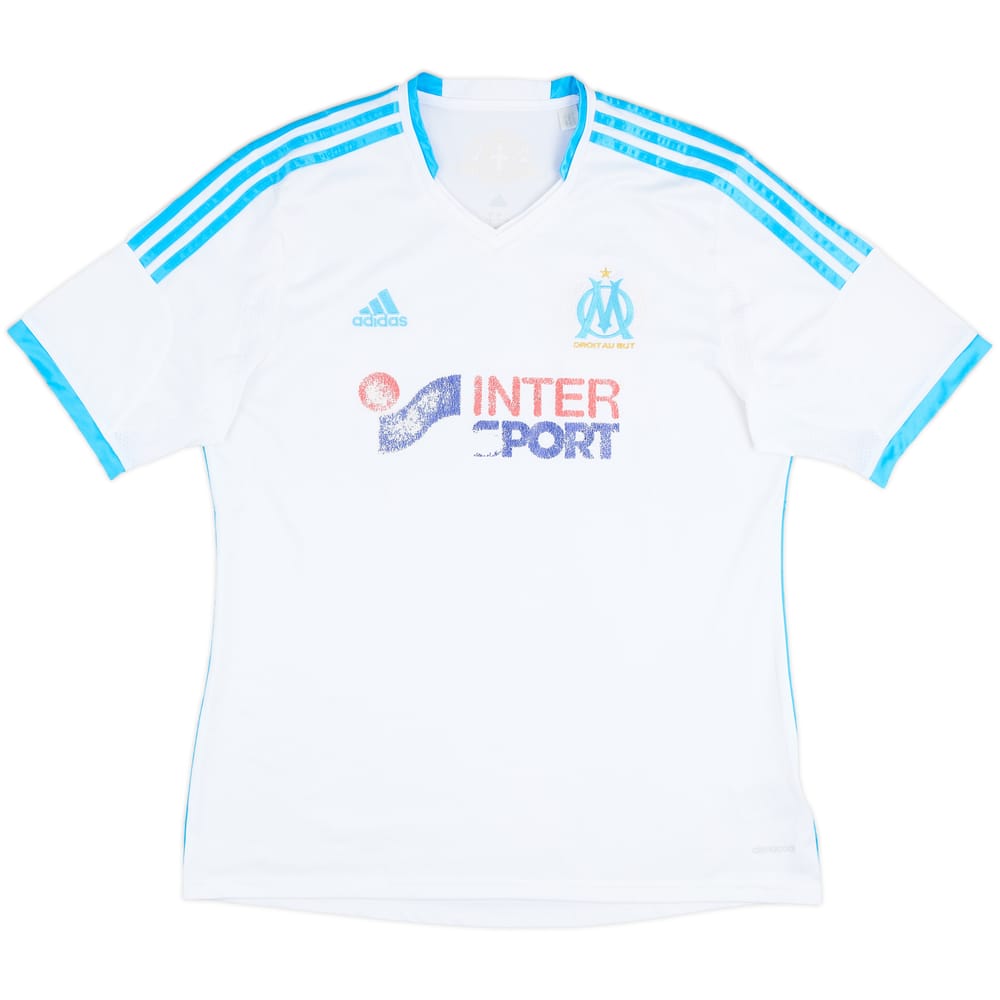 2013-14 Olympique Marseille Home Shirt - 4/10 - (L)