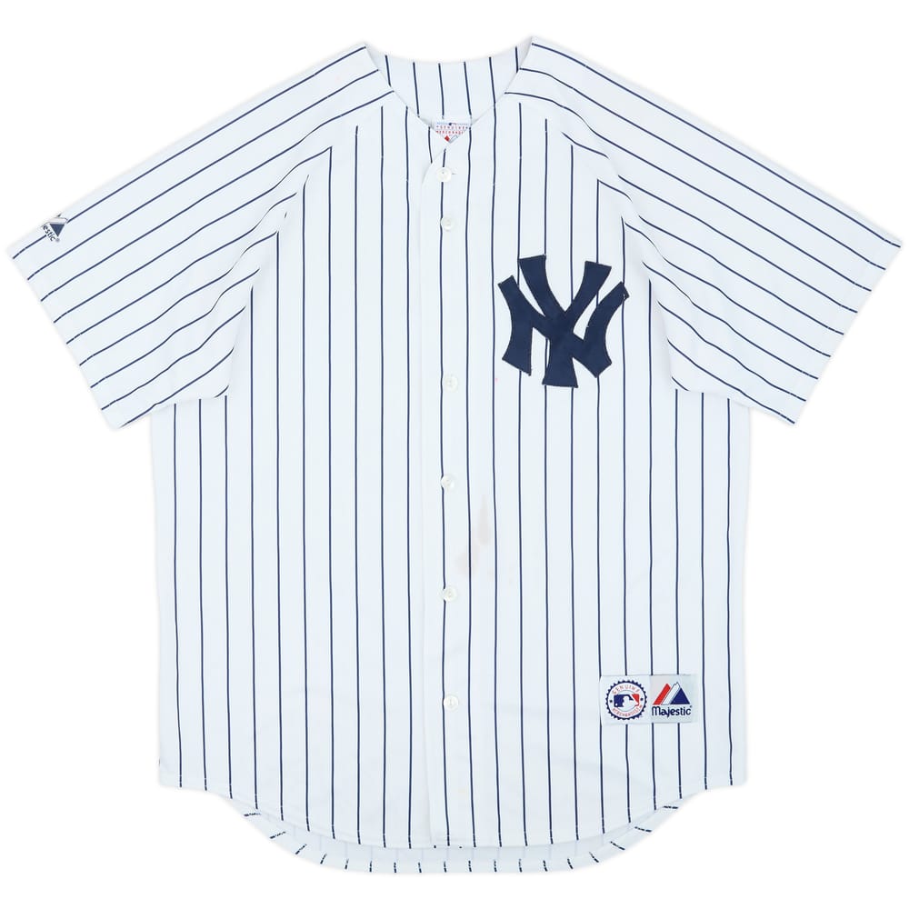 2004-08 New York Yankees Majestic Home Jersey - 6/10 - (L)