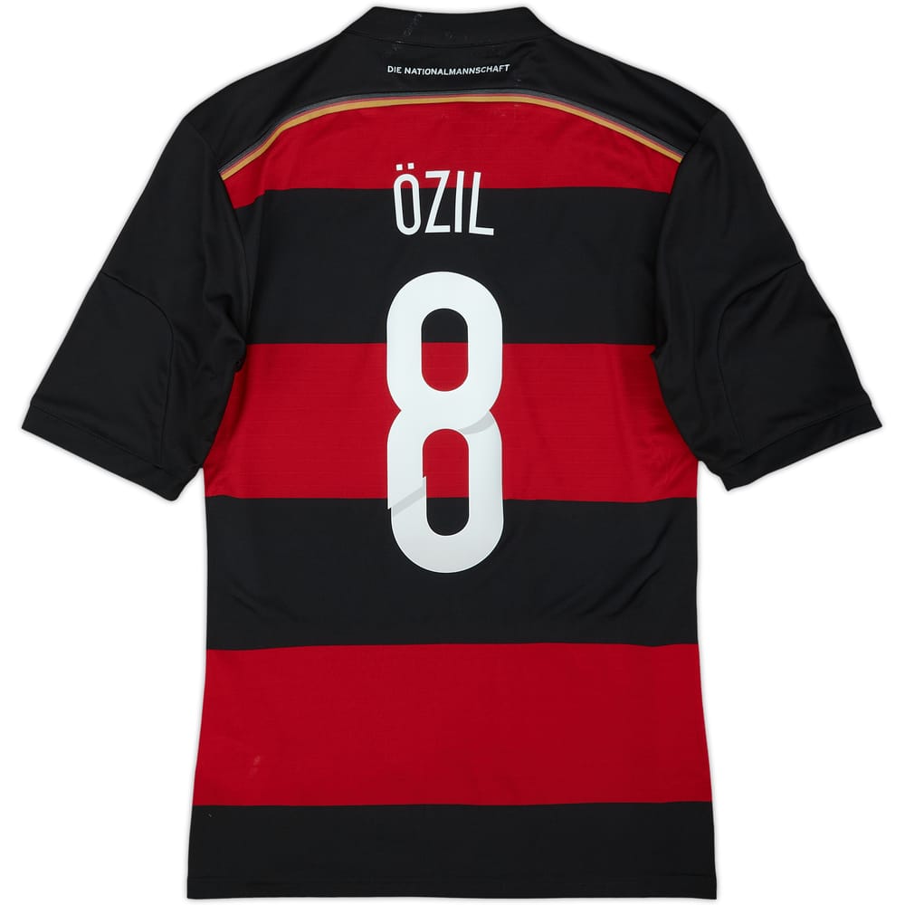 2014-15 Germany Away Shirt Ozil #8 - 7/10 - (S)
