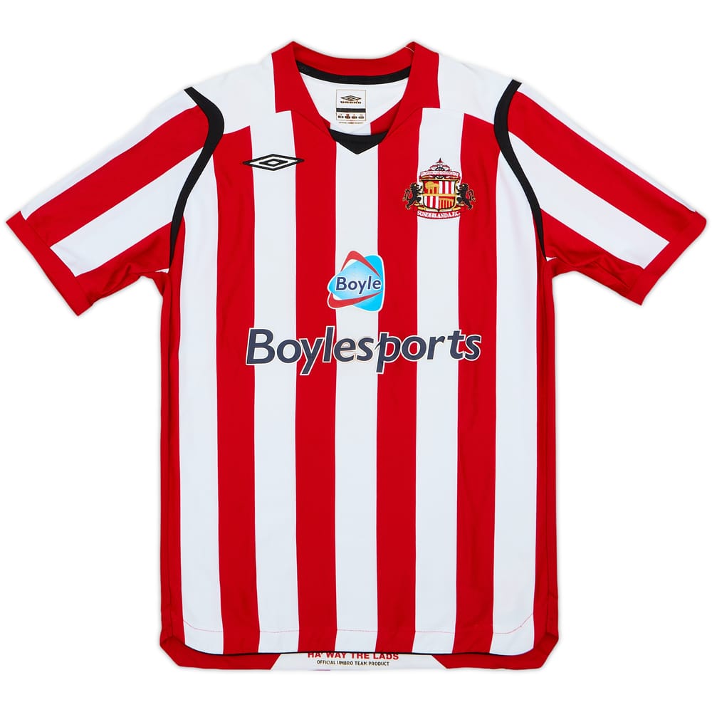 2008-09 Sunderland Home Shirt - 6/10 - (13-14 Years)