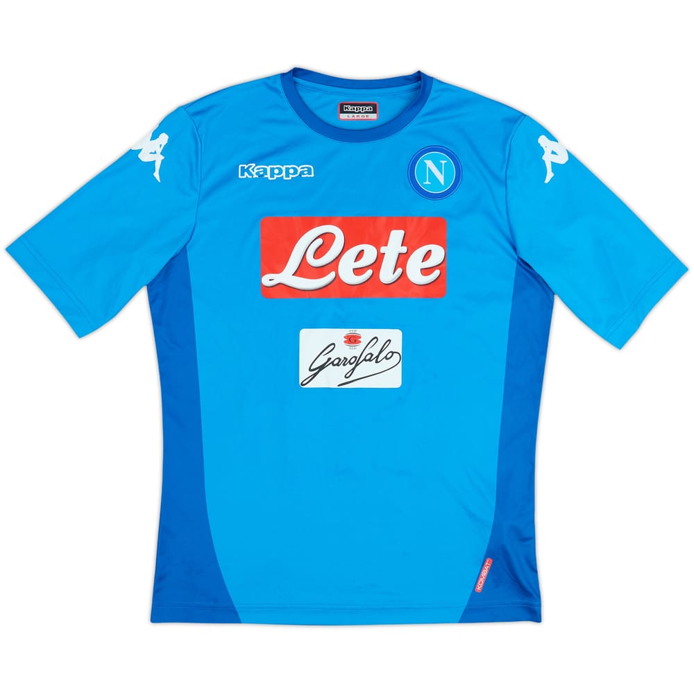 2017-18 Napoli Home Shirt - 6/10 - (L)