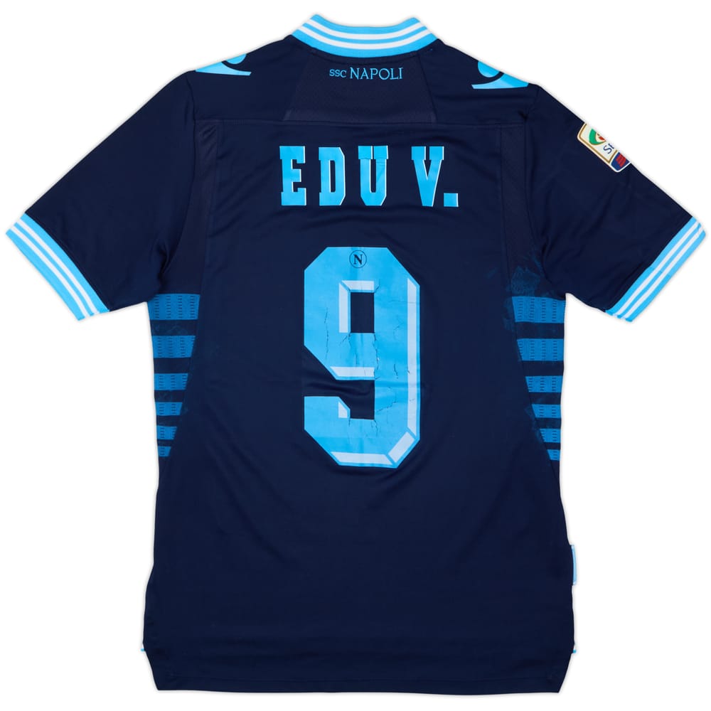 2012-13 Napoli Away Shirt Edu V. #9 - 5/10 - (XL)