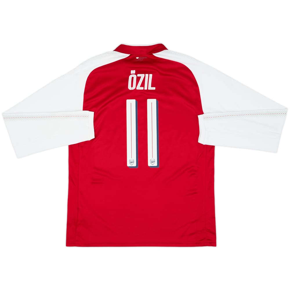 2017-18 Arsenal Home L/S Shirt Ozil #11 - 6/10 - (L)
