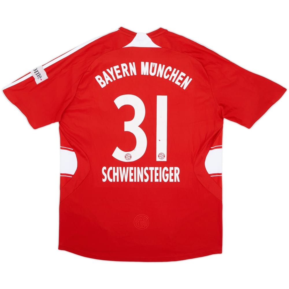 2007-08 Bayern Munich Home Shirt Schweinsteiger #31 - 5/10 - (L)