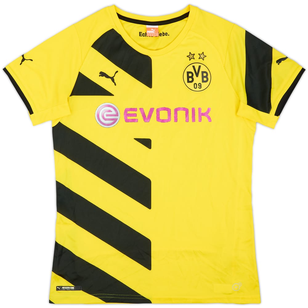 2014-15 Borussia Dortmund Camiseta Local - 6/10 - (Mujeres M)