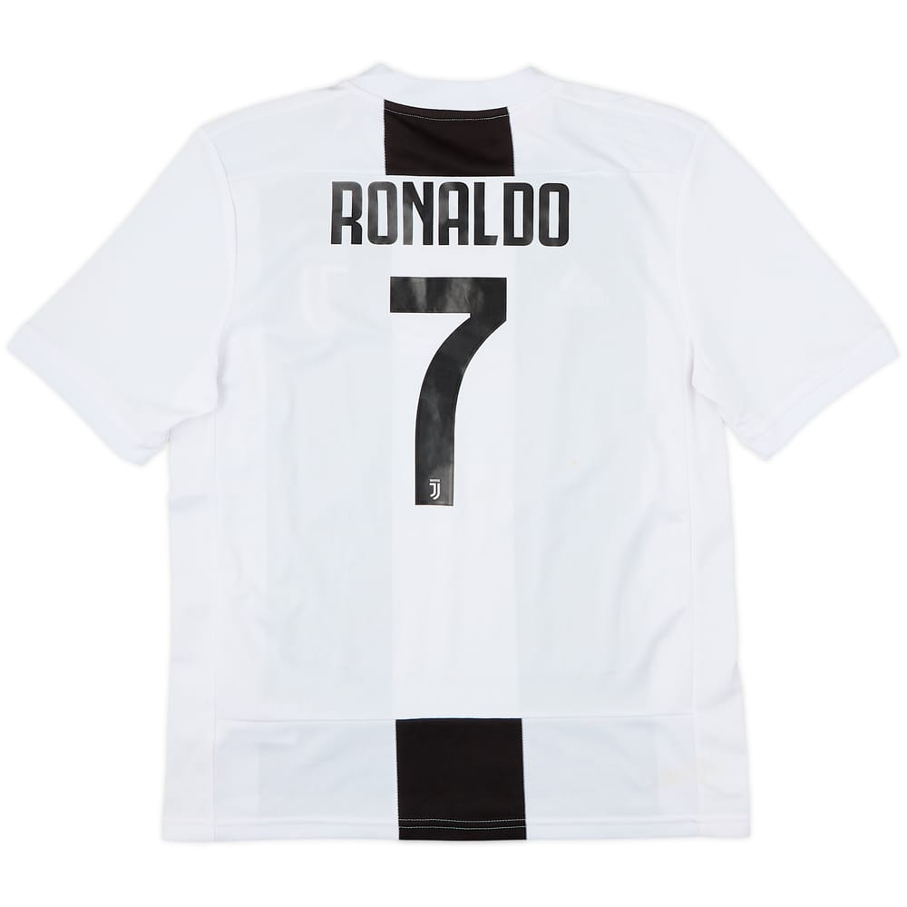 2018-19 Juventus Home Shirt Ronaldo #7 - 8/10 - (15-16 Years)