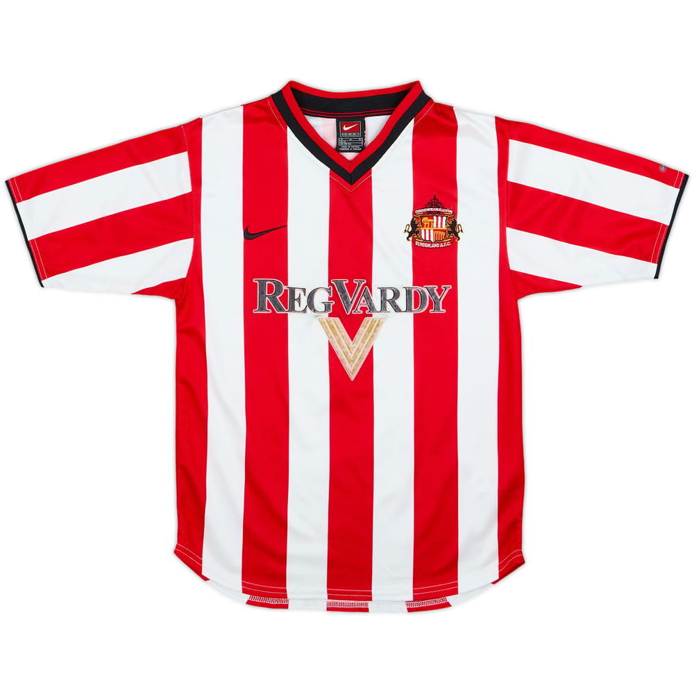 2000-02 Sunderland Home Shirt - 6/10 - (11-12 Years)