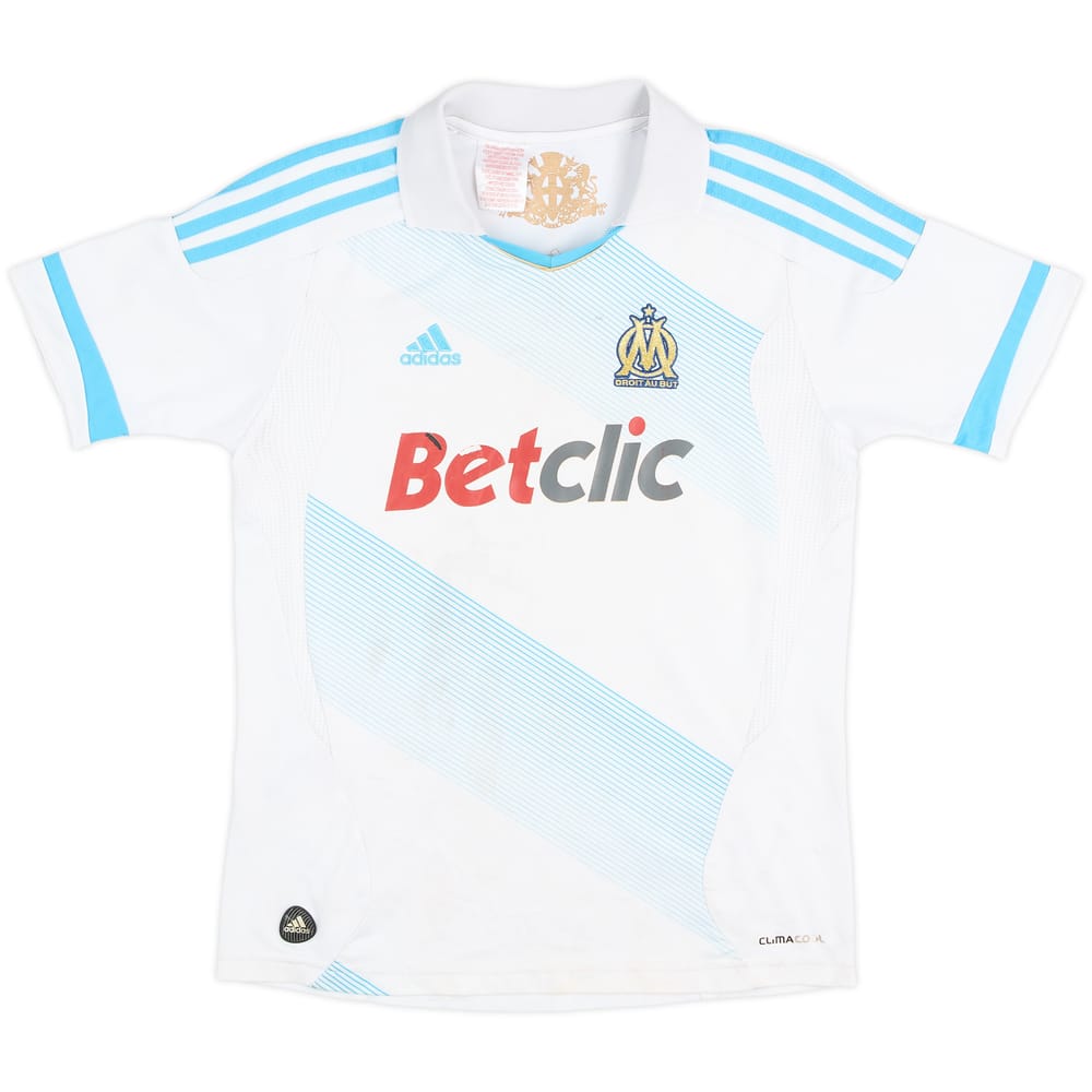 2011-12 Olympique Marseille Home Shirt - 4/10 - (11-12 Years)