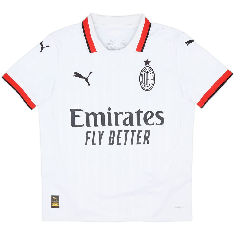 2024-25 AC Milan Away Shirt - 6/10 - (13-14 Years)