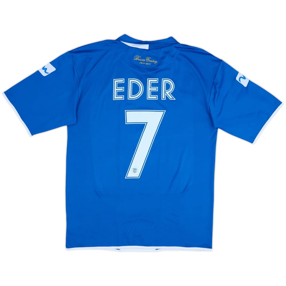 2010-11 Brescia Centenary Shirt Eder #7 - 8/10 - (XL)