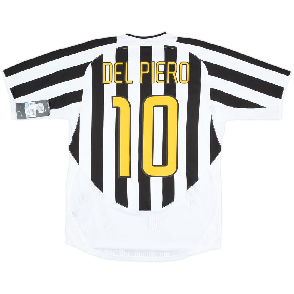2003-04 Juventus Home Shirt Del Piero #10 (M)