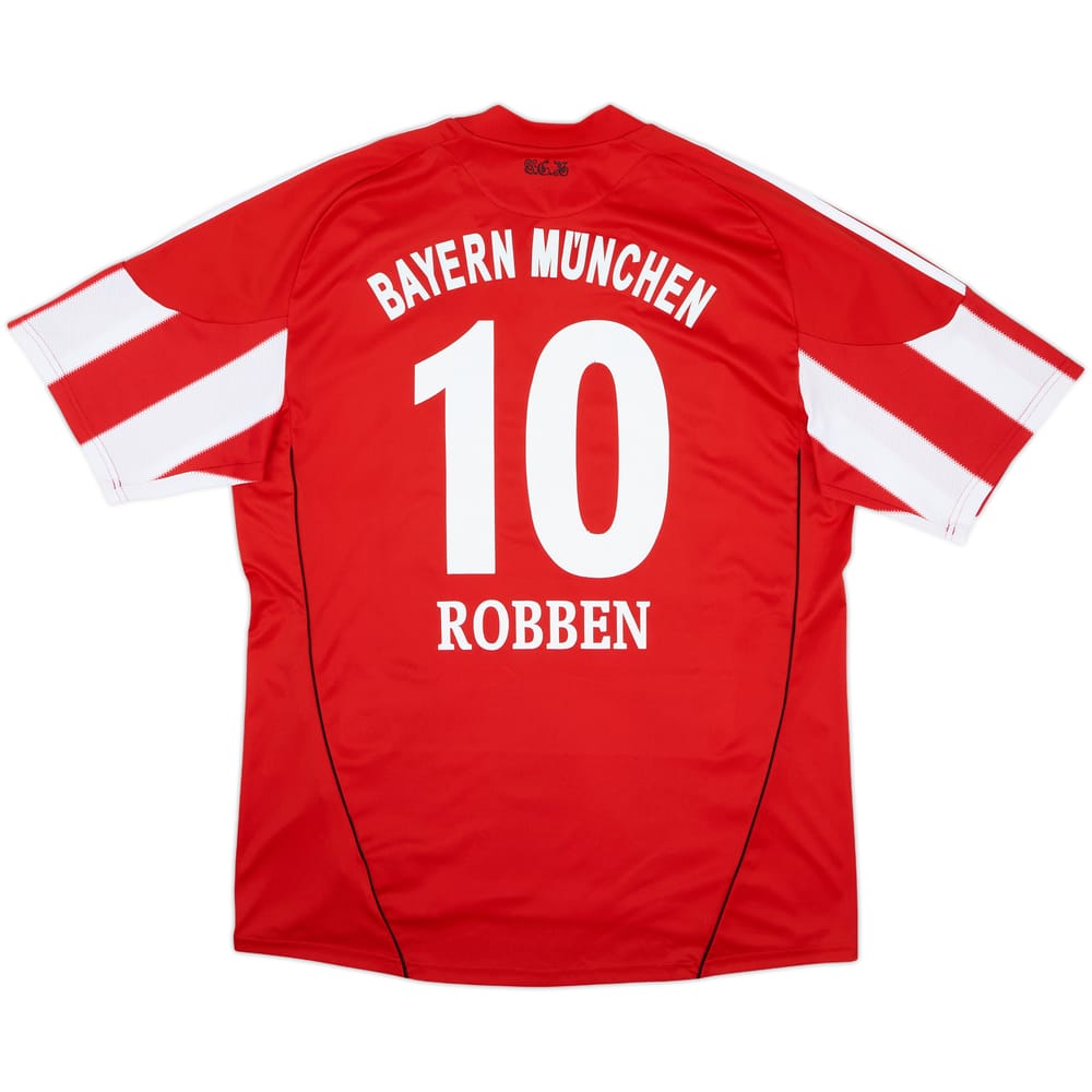 2010-11 Bayern Munich Home Shirt Robben #10 - 4/10 - (XL)