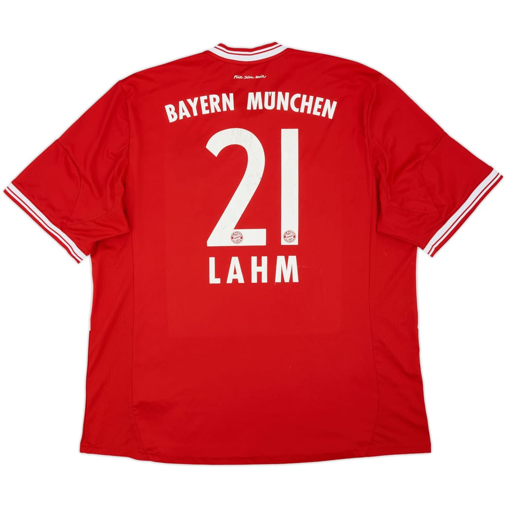 2013-14 Bayern Munich Home Shirt Lahm #21 - 6/10 - (XXL)