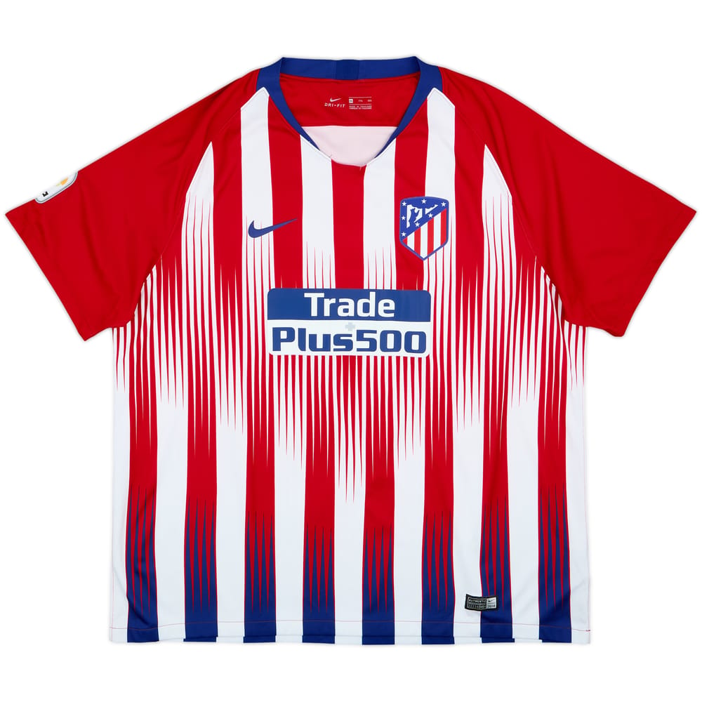 2018-19 Atletico Madrid Home Shirt - 6/10 - (XXL)