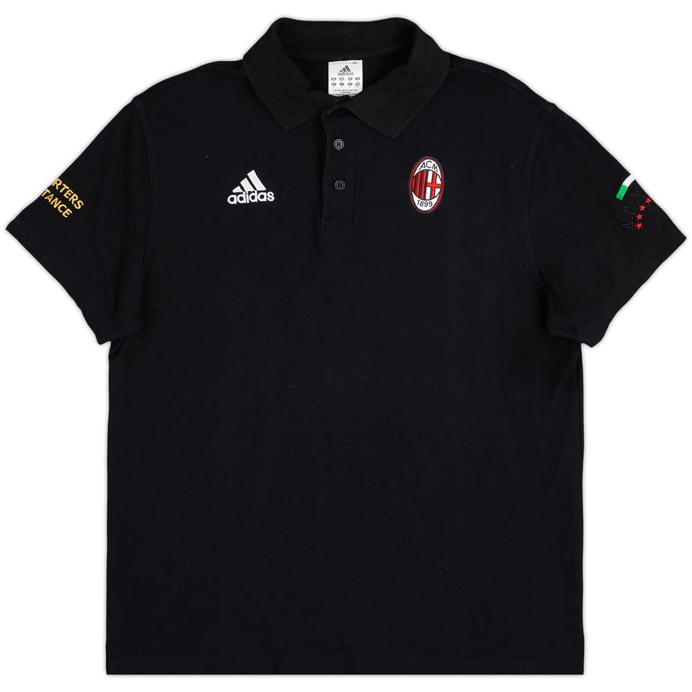 2010s AC Milan adidas Polo Shirt - 8/10 - (S)