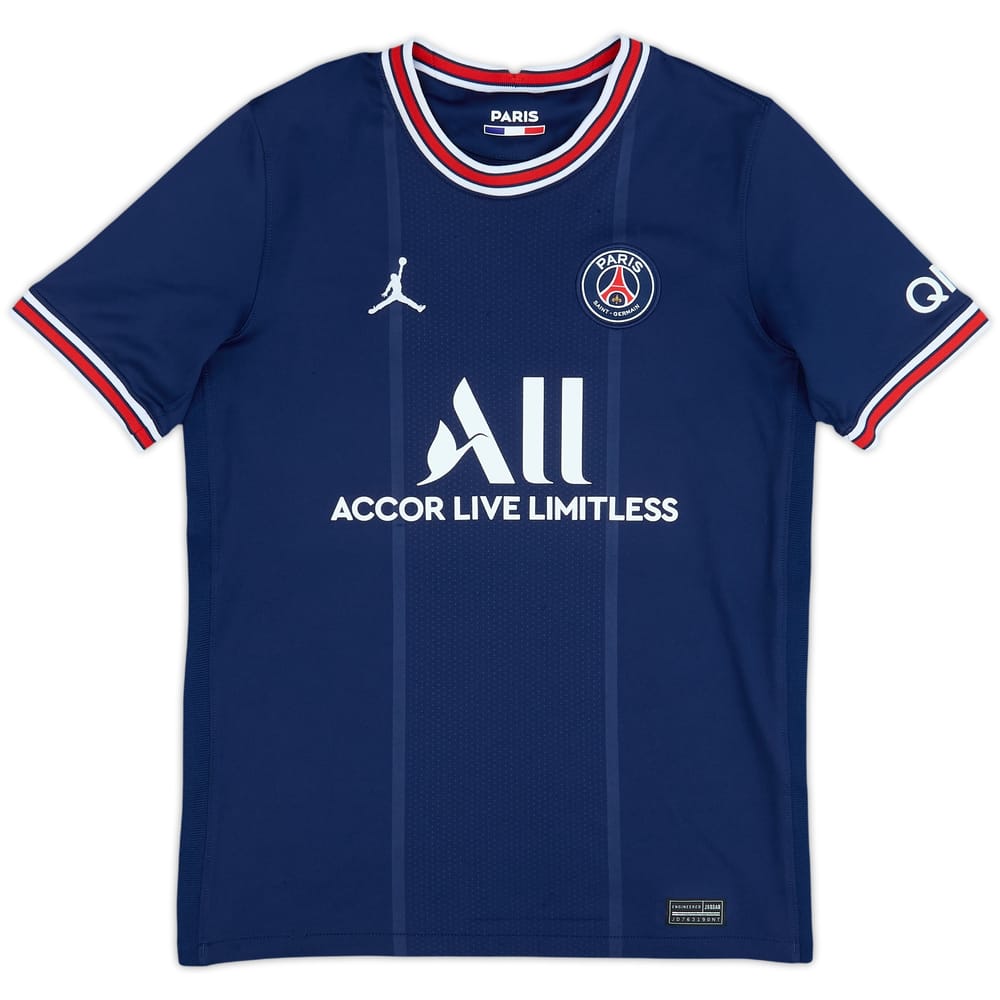 2021-22 Paris Saint-Germain Home Shirt - 8/10 - (13-14 Years)