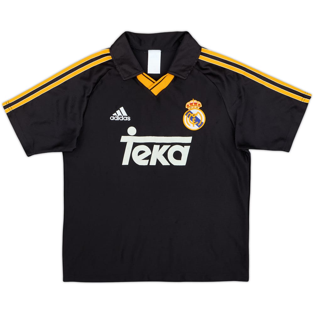 1999-01 Real Madrid Away Shirt - 6/10 - (L.Boys)