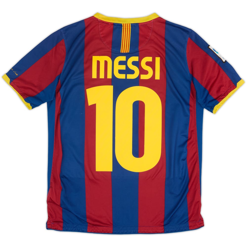Camiseta de local del Barcelona 2010-11 Messi #10 - 6/10 - (15-16 Años)