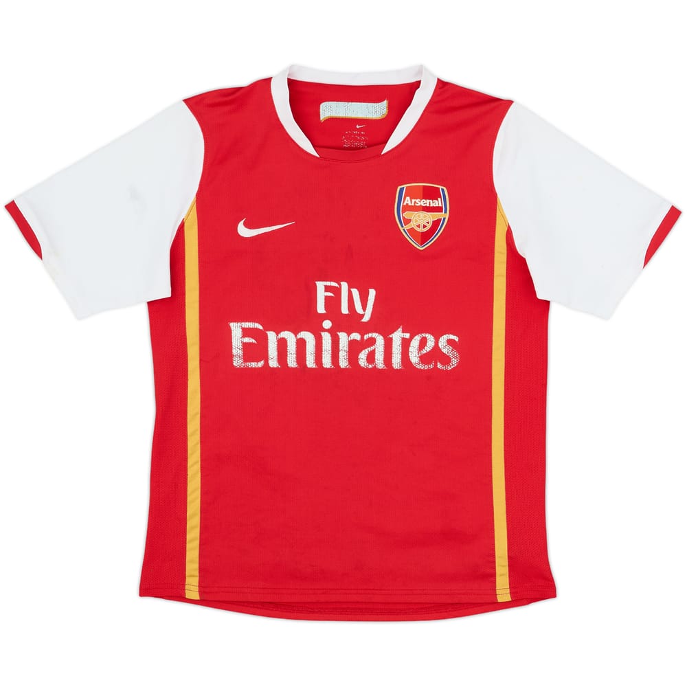 2006-08 Arsenal Home Shirt - 4/10 - (13-14 Years)