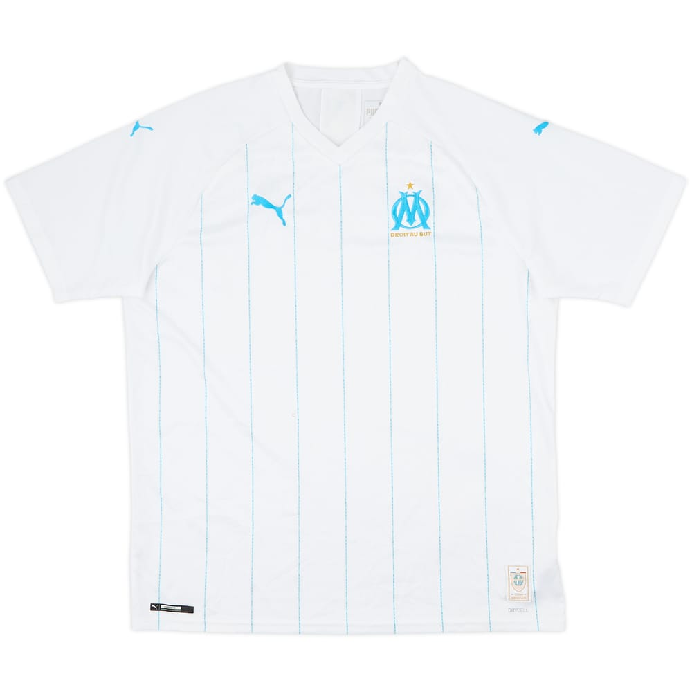 2019-20 Olympique Marseille Home Shirt - 5/10 - (XL)