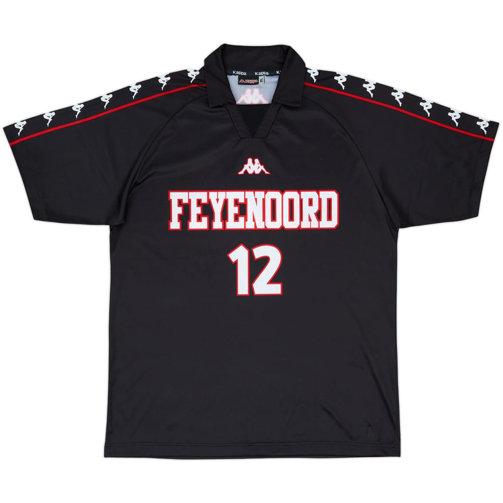 2000-01 Feyenoord Player Issue Kappa Training Shirt #12 - 9/10 - (XL)
