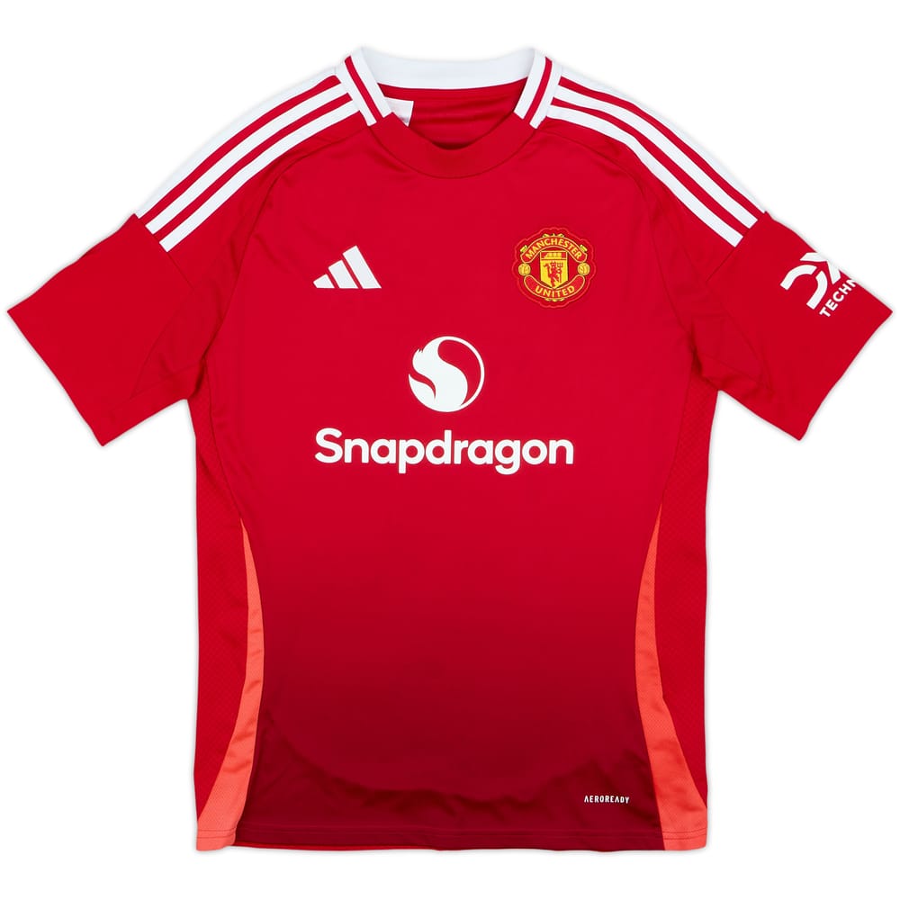 2024-25 Manchester United Home Shirt - 5/10 - (13-14 Years)