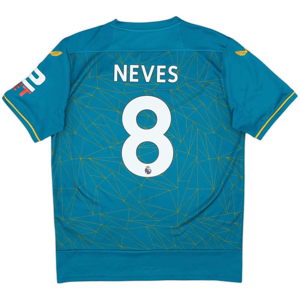 2022-23 Wolves Away Shirt Neves #8 - 7/10 - (L)