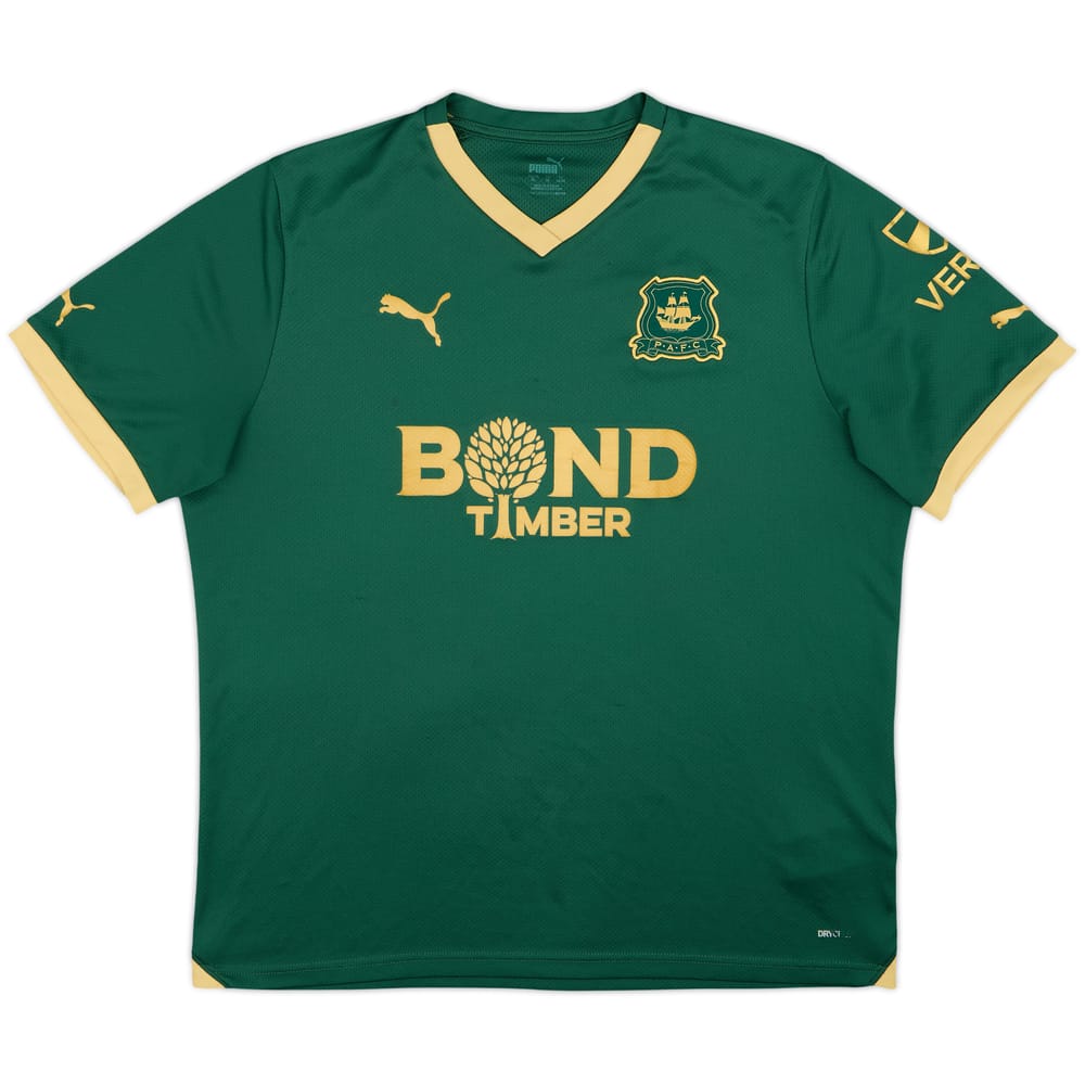 2023-24 Plymouth Argyle Home Shirt - 6/10 - (XL)