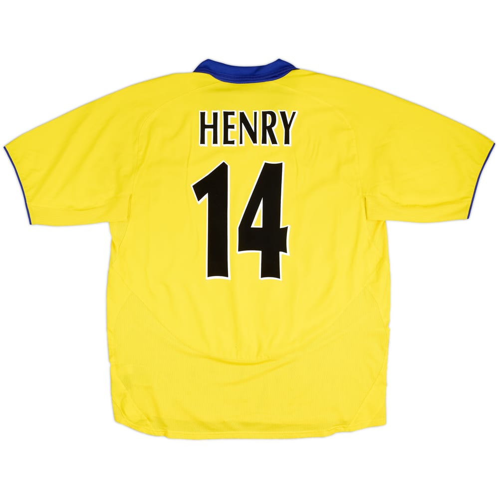 2003-05 Arsenal Away Shirt Henry #14 - 7/10 - (XL)