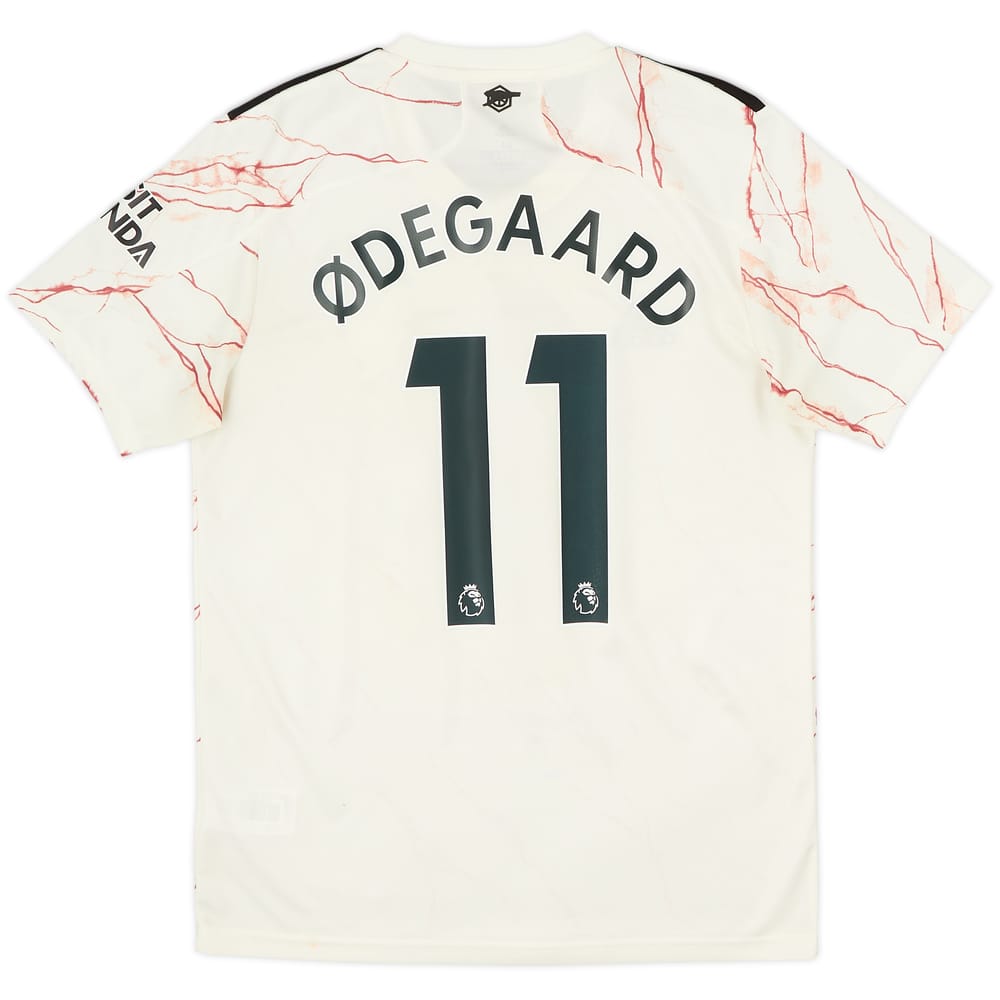 Camiseta de visitante del Arsenal 2020-21 Odegaard #11 - 8/10 - (M)