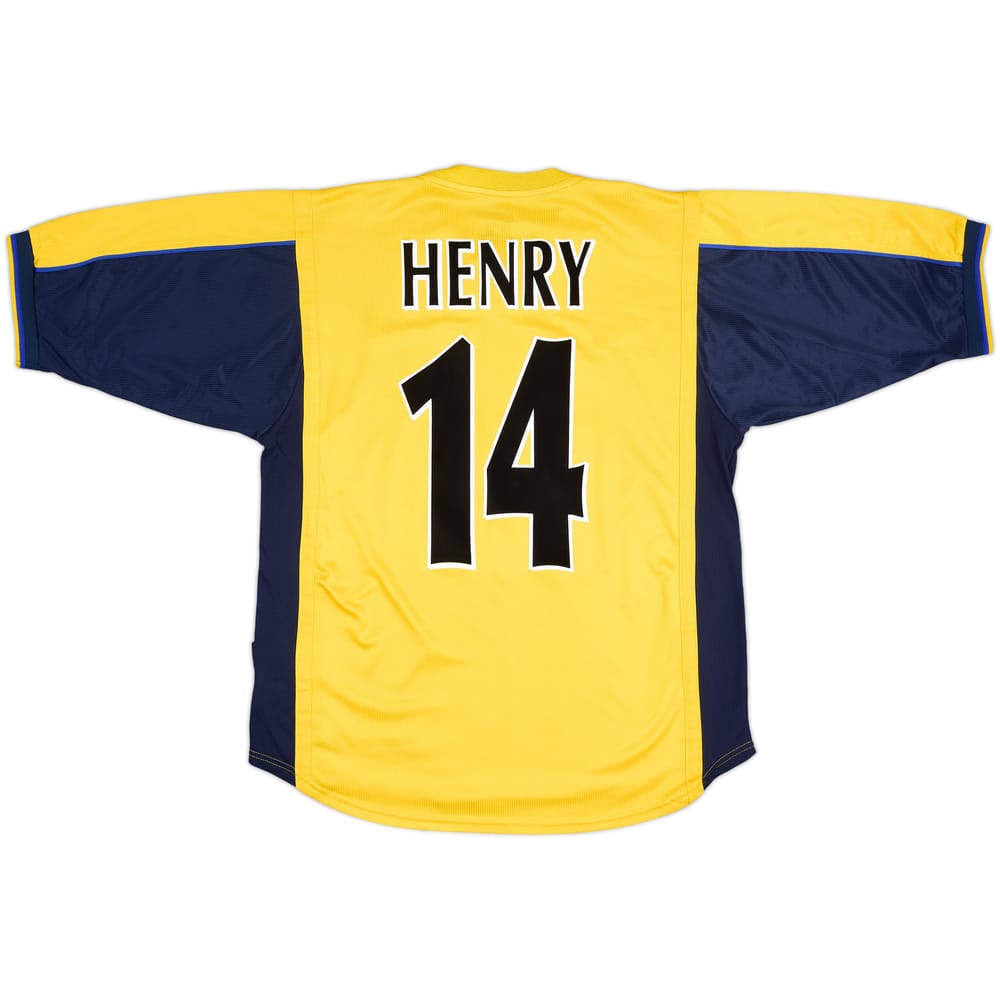 1999-01 Arsenal Away Shirt Henry #14 - 8/10 - (M)