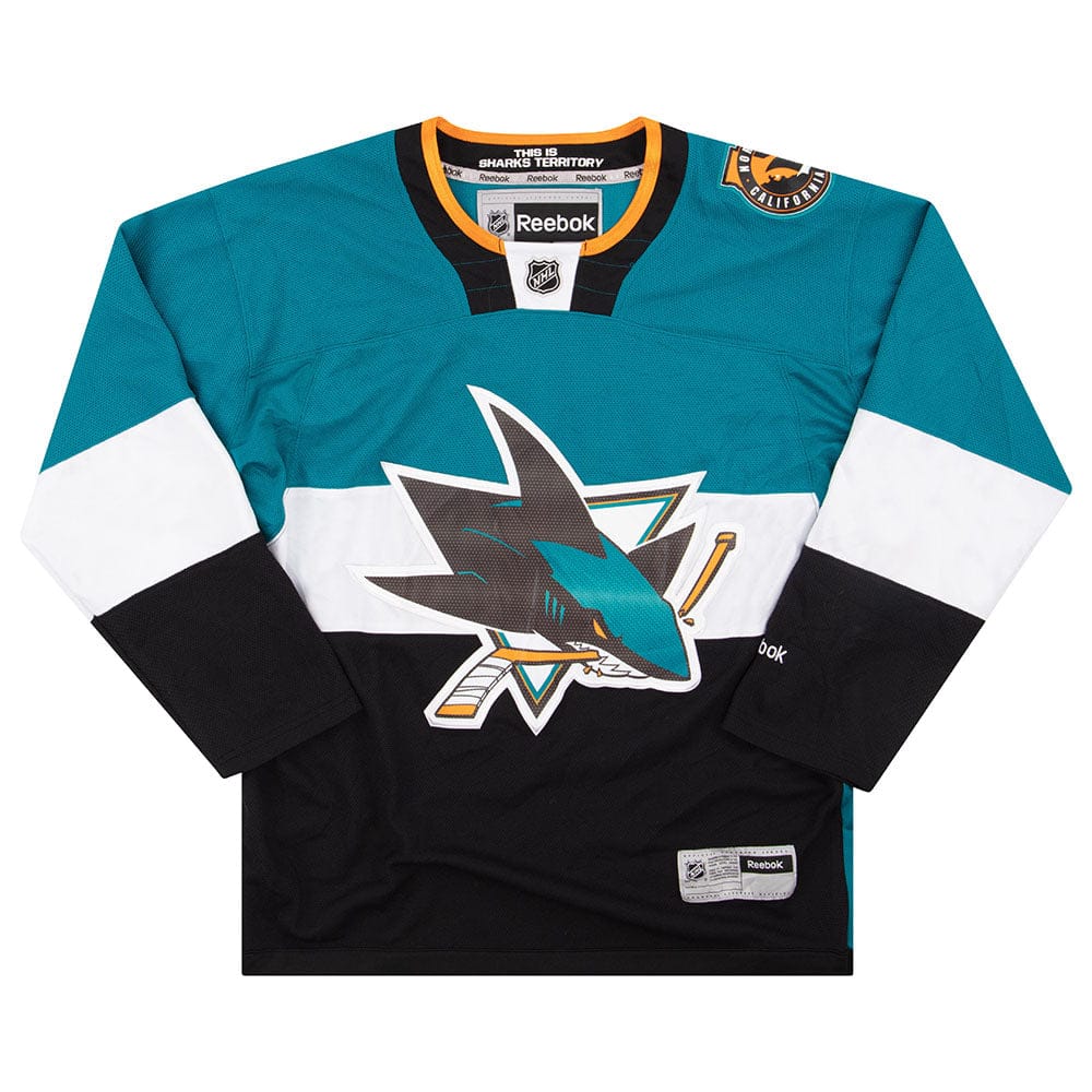2015 San Jose Sharks Reebok Jersey (Alternate) M
