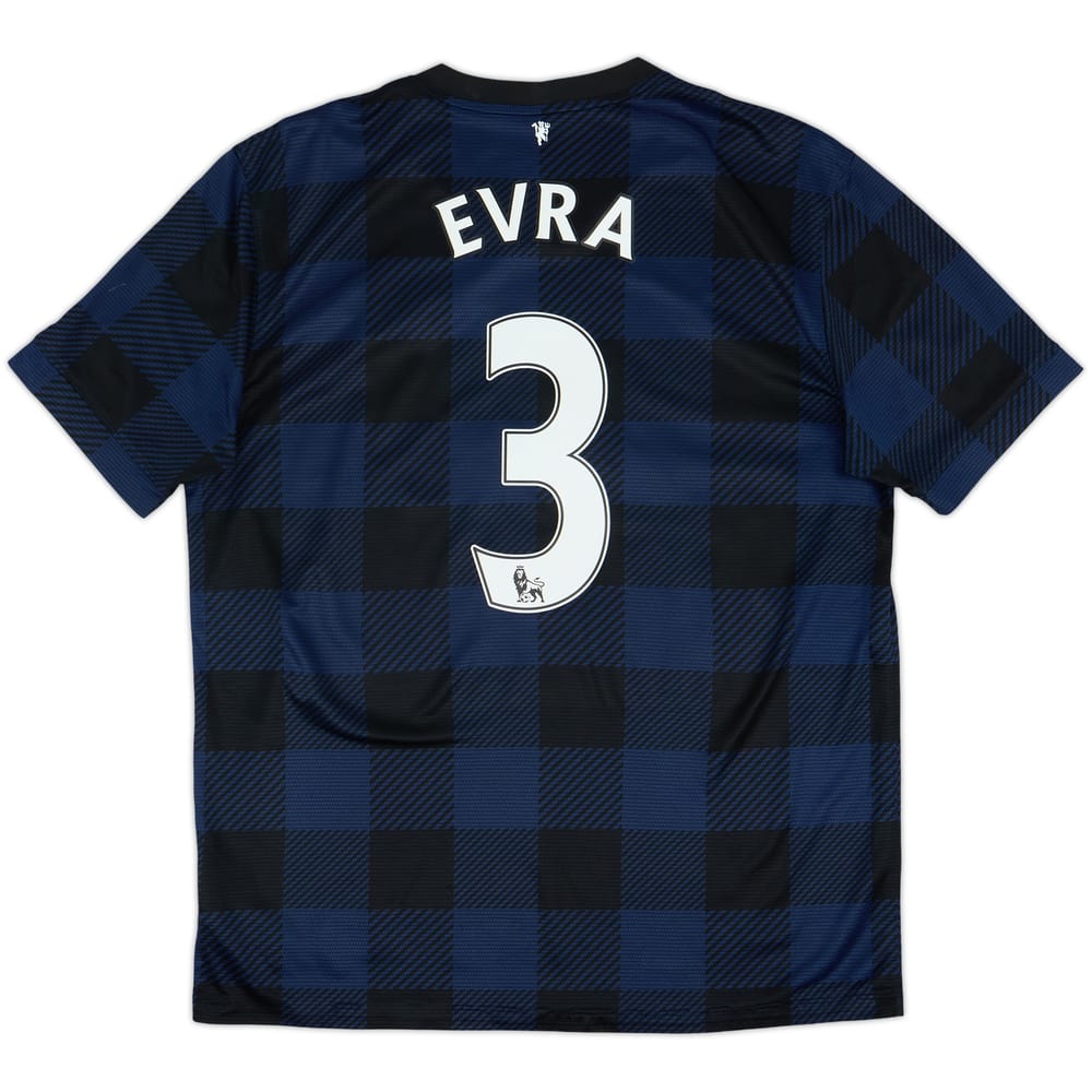 2013-14 Manchester United Camiseta Visitante Evra #3 - 6/10 - (L)