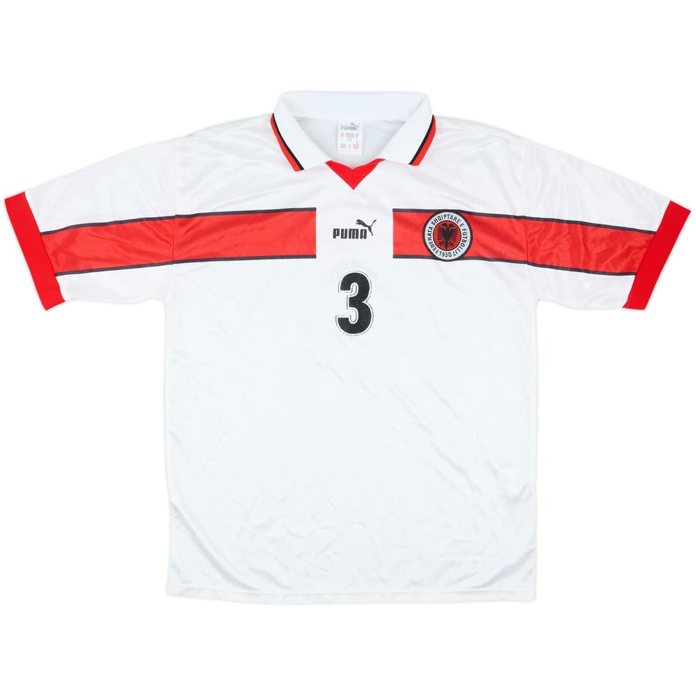 1998-00 Albania Match Issue Away Shirt #3