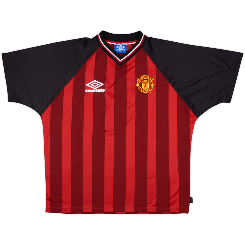 1998-99 Manchester United Umbro Training Shirt - 9/10 - (XL)