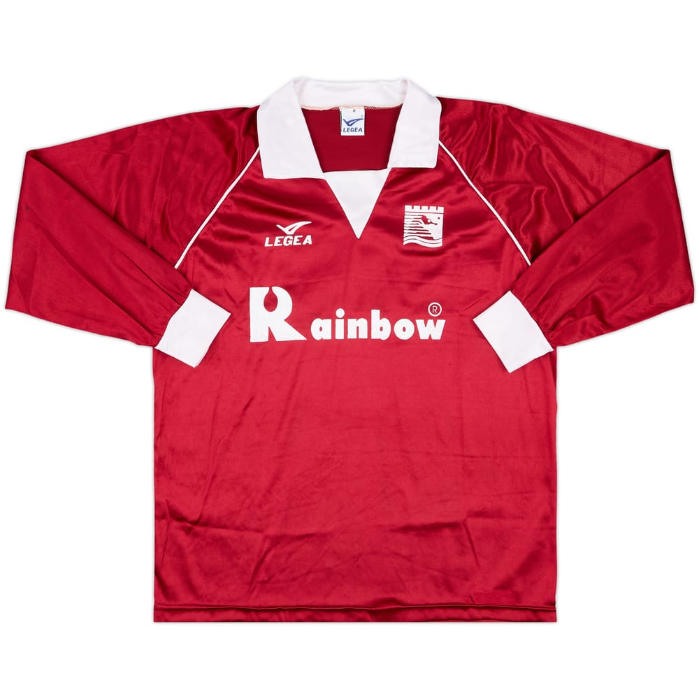 1994-95 Salernitana Match Issue Home L/S Shirt #8
