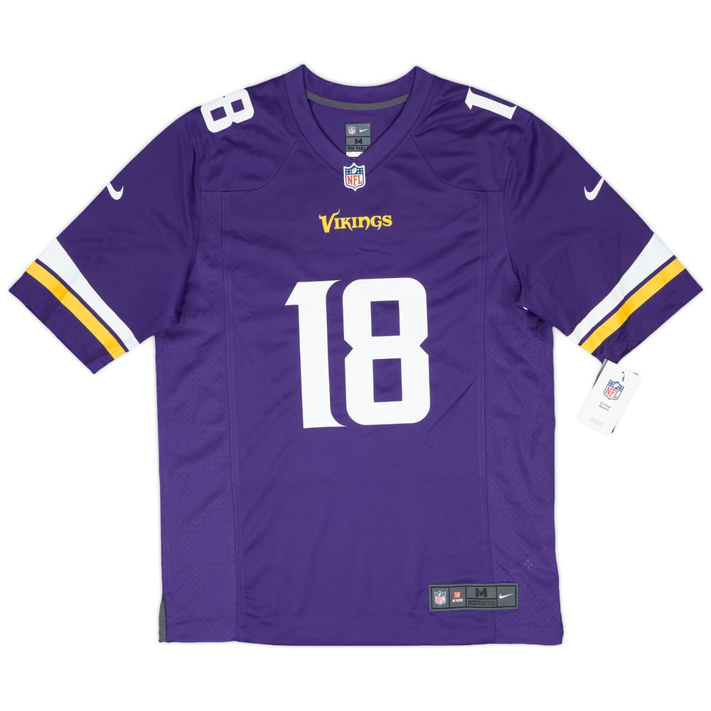 2020-24 Minnesota Vikings Jefferson #18 Nike Game Home Jersey (M)