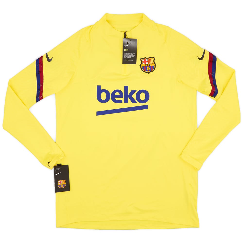 2020-21 Barcelona Nike 1/4 Zip Training Top (L)