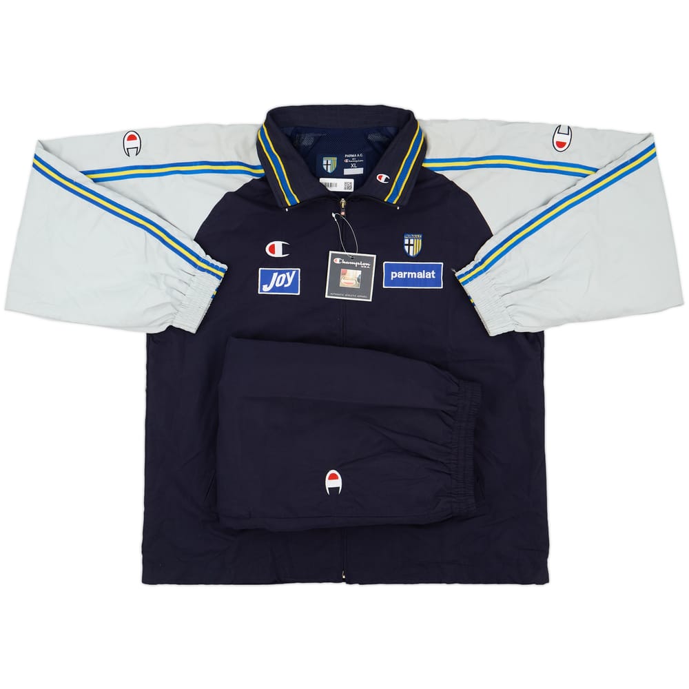 2001-02 Parma Player Issue Champion Tracksuit (XL)