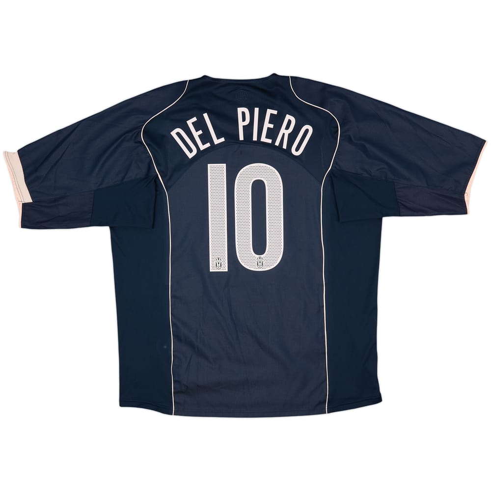 2004-05 Juventus Away Shirt Del Piero #10 - 8/10 - (XXL)