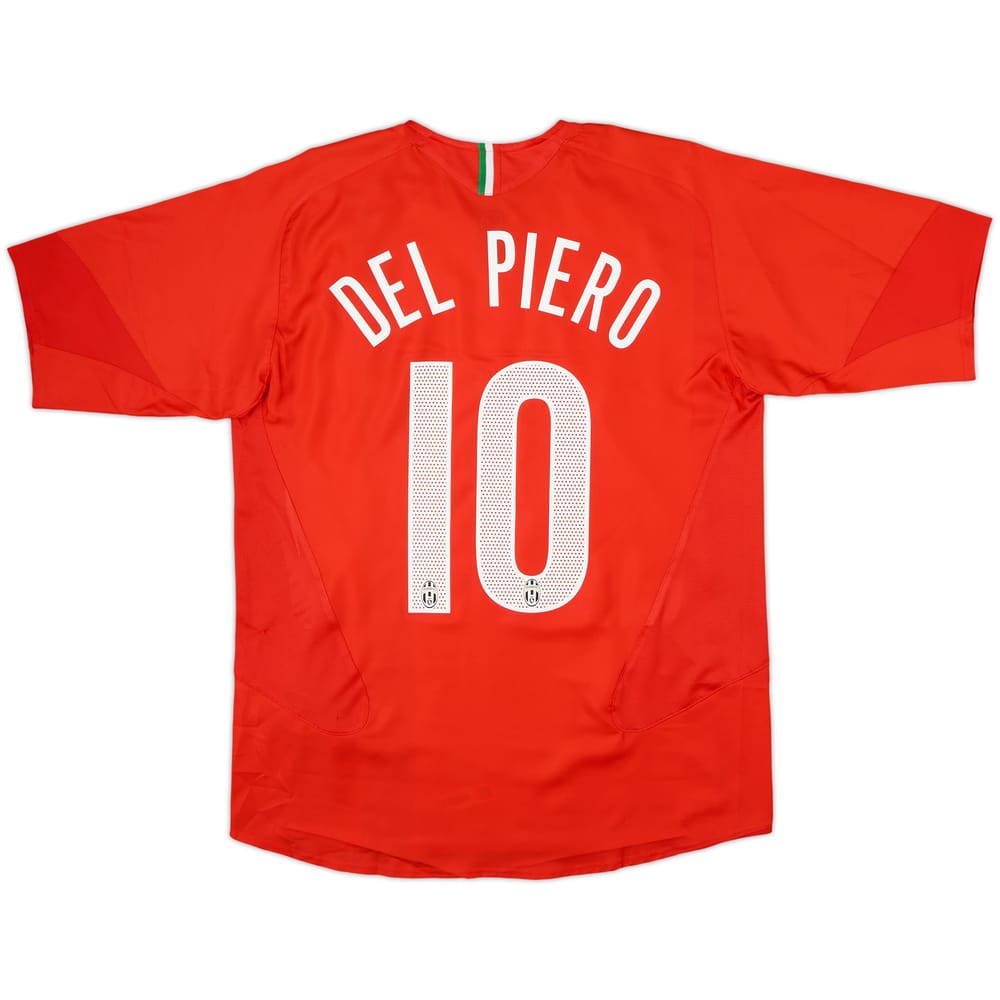 2005-06 Juventus Away Shirt Del Piero #10 (M)