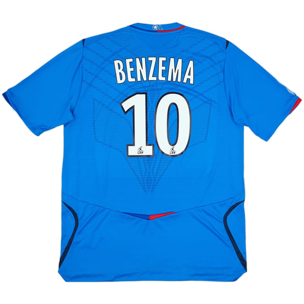 2008-09 Lyon Away Shirt Benzema #10 (XL)